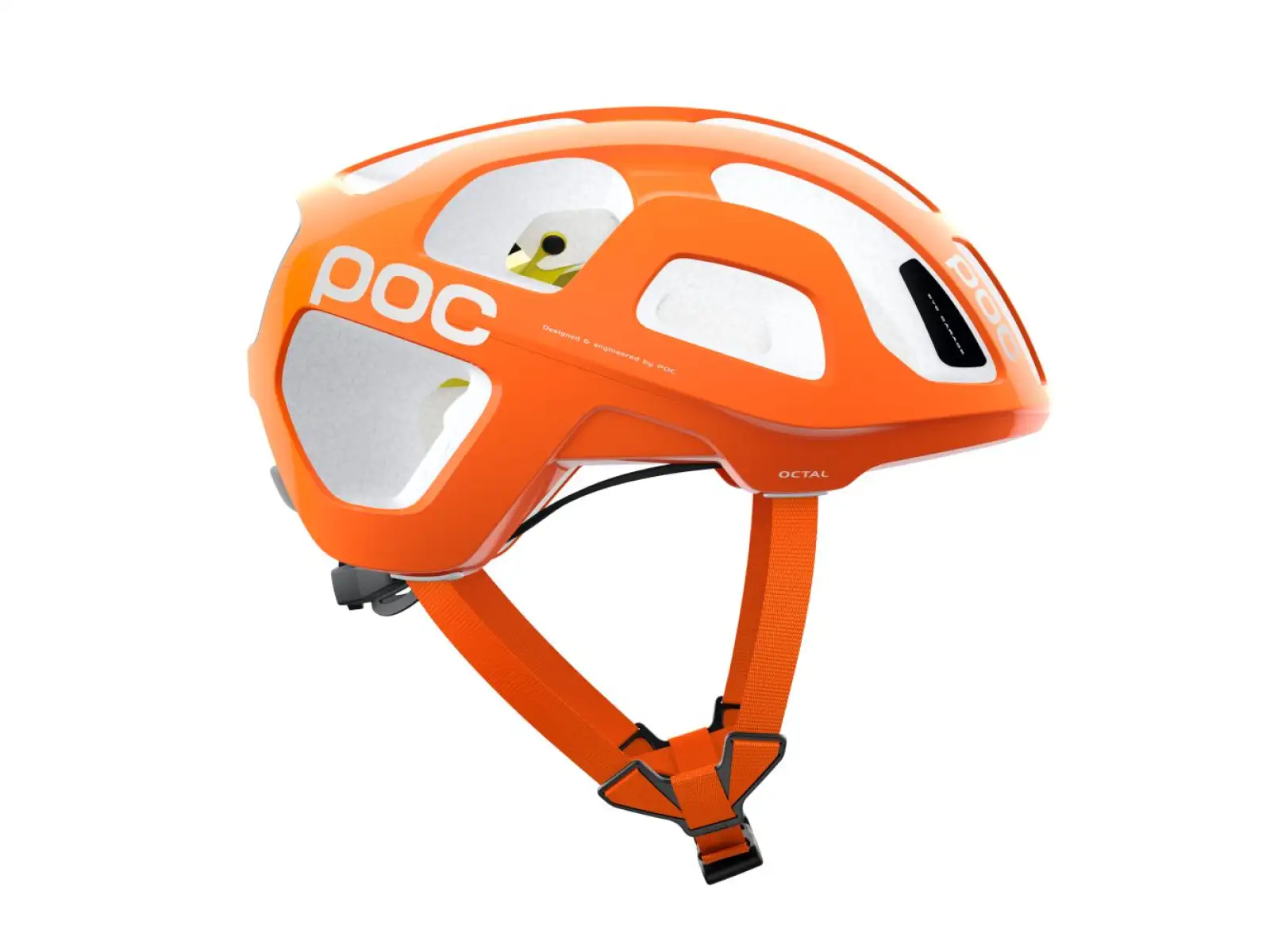 POC Octal MIPS cyklistická přilba Fluorescent Orange AVIP
