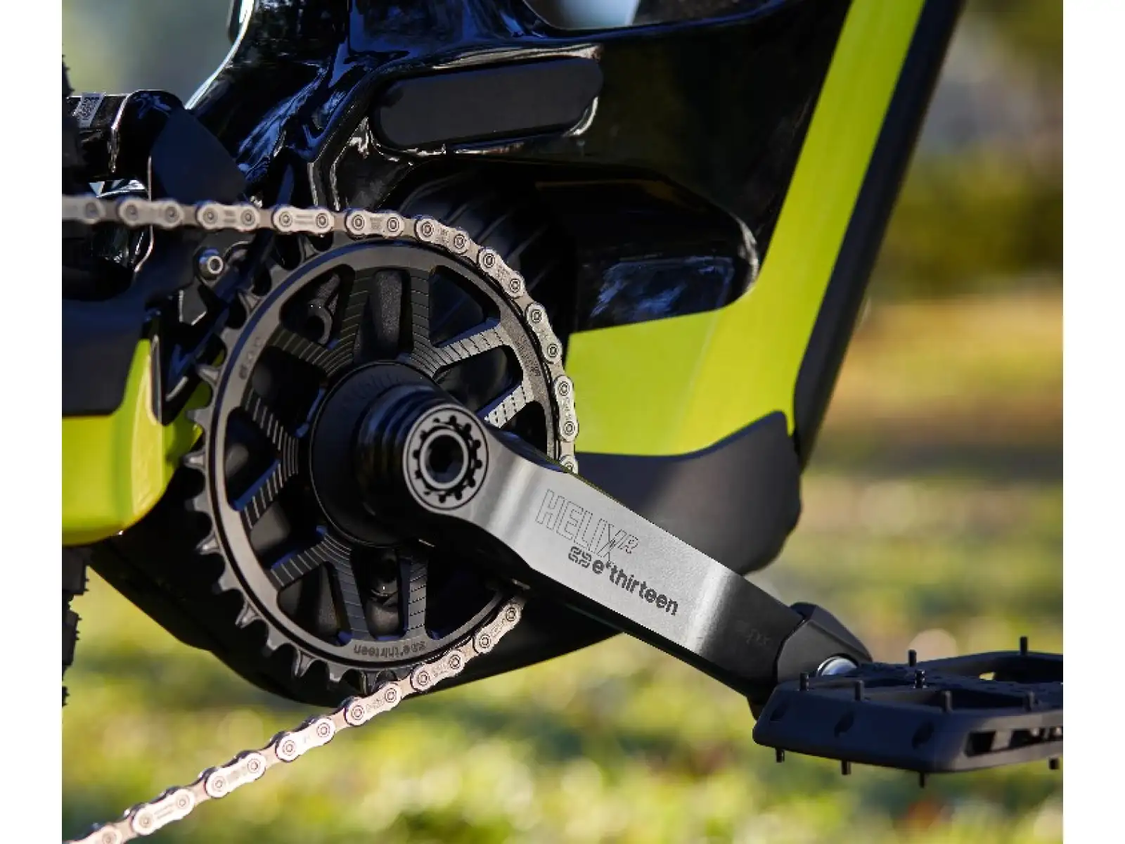 E-13 Helix Race E-Spec Alu Direct Mount převodník pro Bosch CX Gen 4 černá