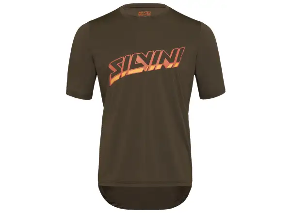 Silvini Denno pánský volný dres krátký rukáv Olive