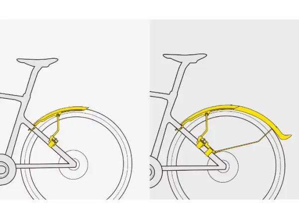 Topeak TetraFender G2 zadní gravel blatník reflective sticker