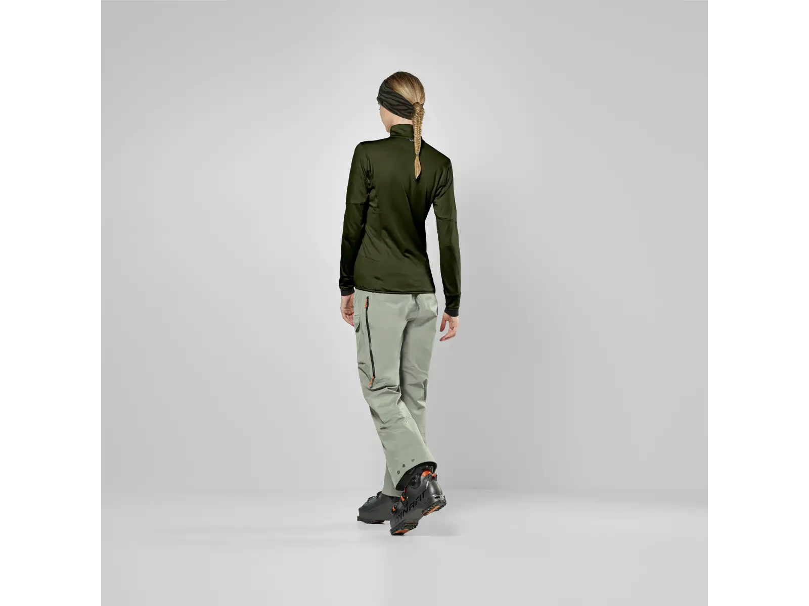 Salewa Sella Crevasse dámská mikina Dark Olive