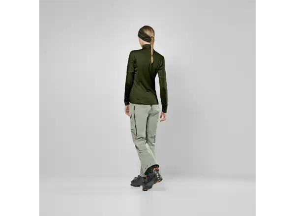 Salewa Sella Crevasse dámská mikina Dark Olive