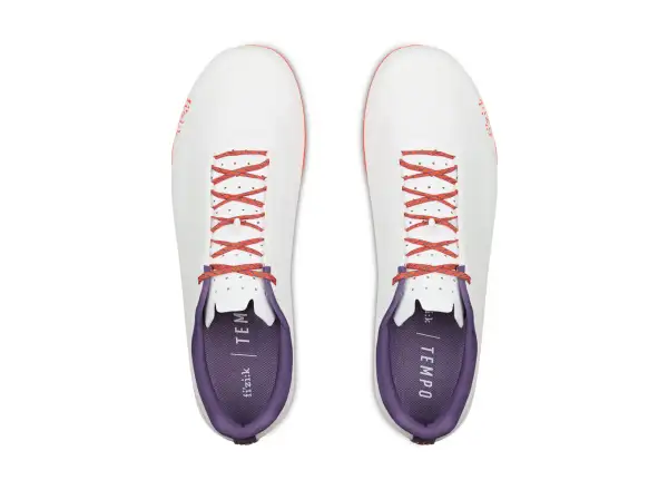 Fizik Tempo Beat gravel tretry White/Orange