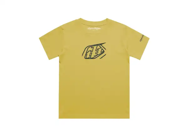 Troy Lee Designs Badge dětské triko s krátkým rukávem Butter