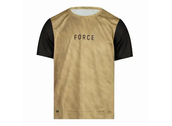 Force MTB Rules pánský dres krátký rukáv béžová