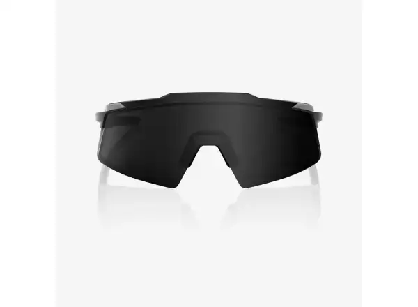 100% Aerocraft sluneční brýle Matte Black/Black Mirror
