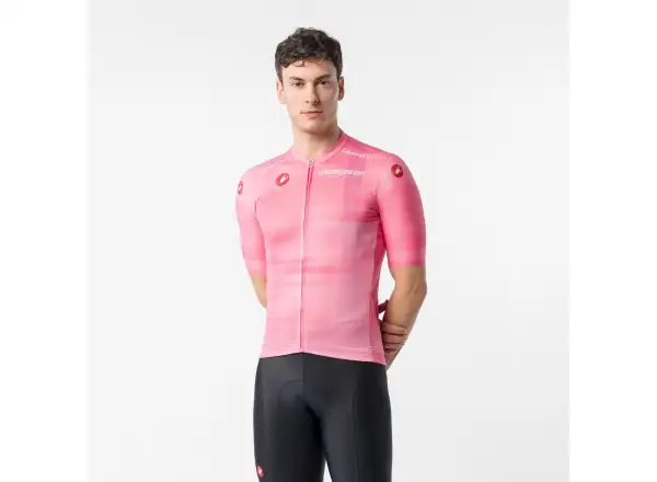 Castelli Giro109 Competizione 4 pánský dres krátký rukáv Rosa Giro