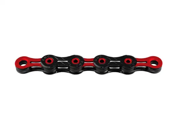 KMC X11 DLC black/red řetěz 118 článků