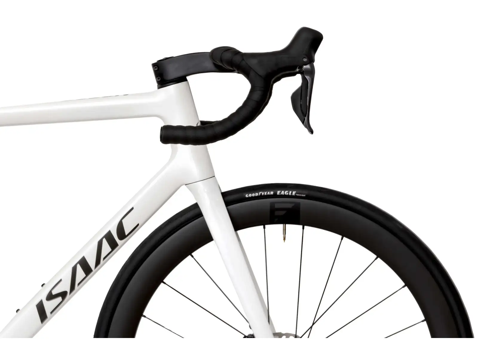 Isaac Boson Ultegra Di2 silniční kolo Mineral White