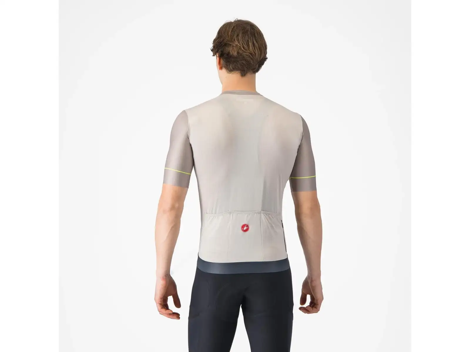Castelli Unlimited Endurance 2 pánský dres krátký rukáv Silver Moon/Dark Silver Moon