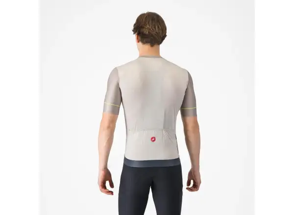 Castelli Unlimited Endurance 2 pánský dres krátký rukáv Silver Moon/Dark Silver Moon