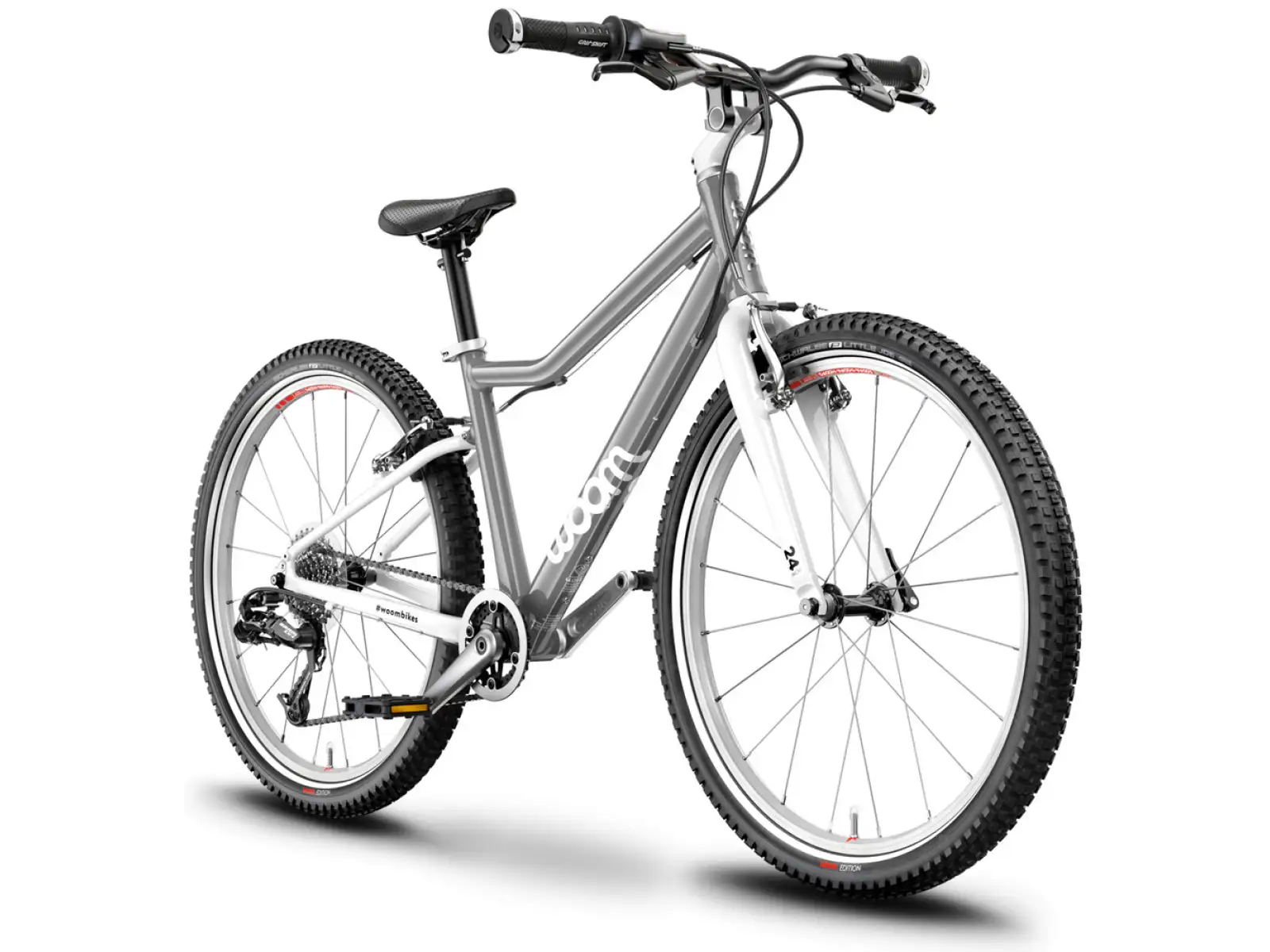 Woom 5 dětské kolo 24" Moon Grey