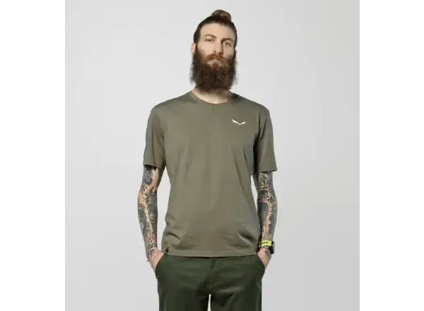 Salewa Eagle Vocab pánské triko krátký rukáv Faded Green