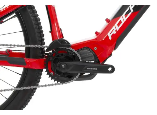 Rock Machine Blizz INT e40-29 horské elektrokolo gloss red/silver/black