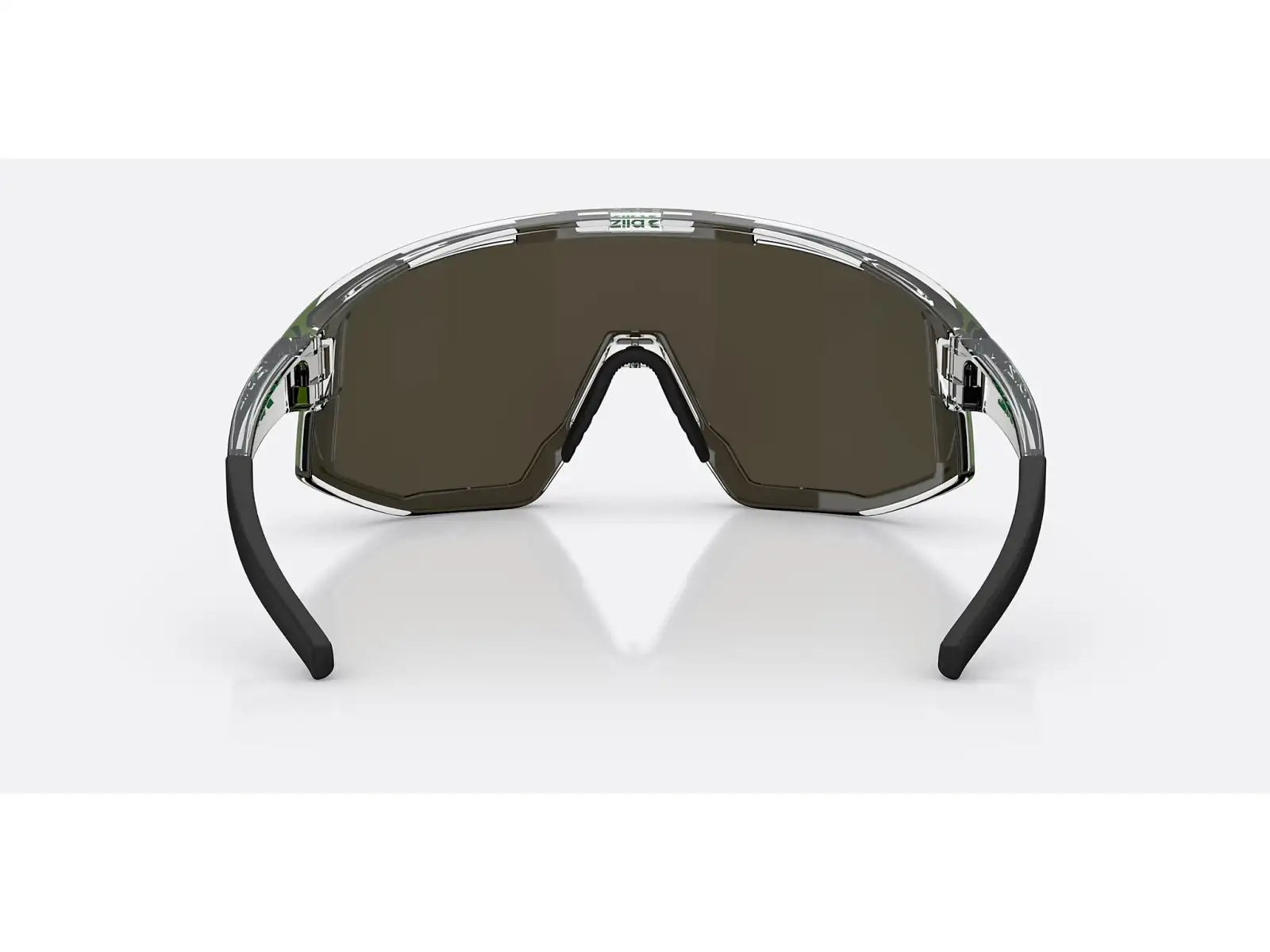 Bliz Fusion sluneční brýle Transparent White/Brown Green Multi