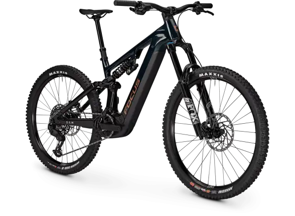 Focus SAM 8 800Wh celoodpružené elektrokolo Classicgreen / Obsidianblack