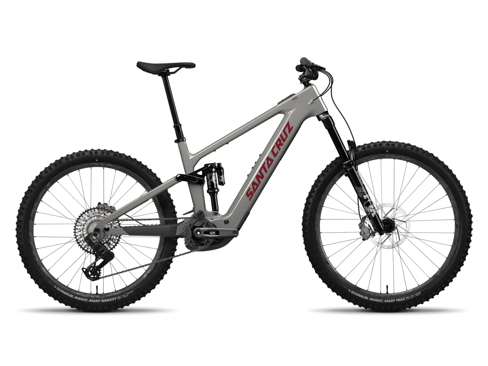 Santa Cruz Vala 1 C MX R-kit CH celoodpružené elektrokolo Gloss Grey