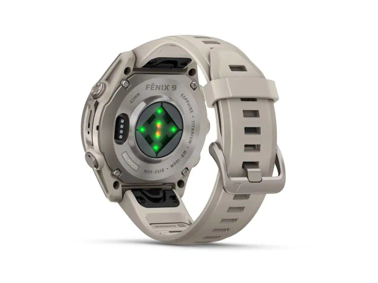 Garmin fenix 9–43 mm chytré hodinky Titanium Fog Gray