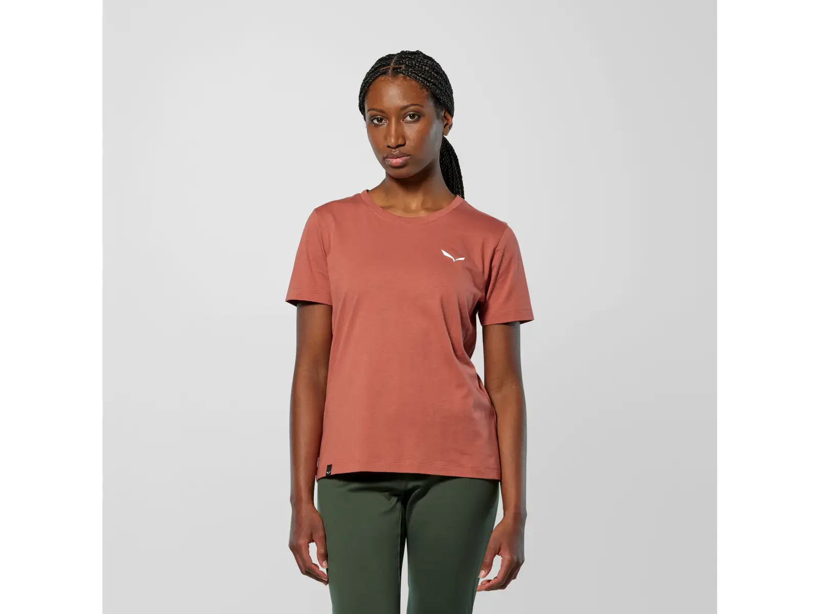 Salewa Eagle Vocab T-shirt dámské triko krátký rukáv Etruscan red