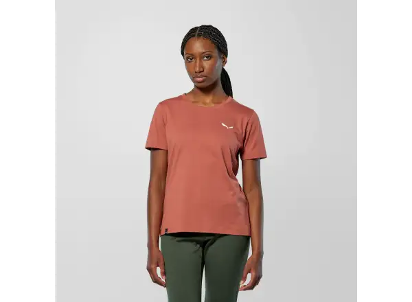 Salewa Eagle Vocab T-shirt dámské triko krátký rukáv Etruscan red