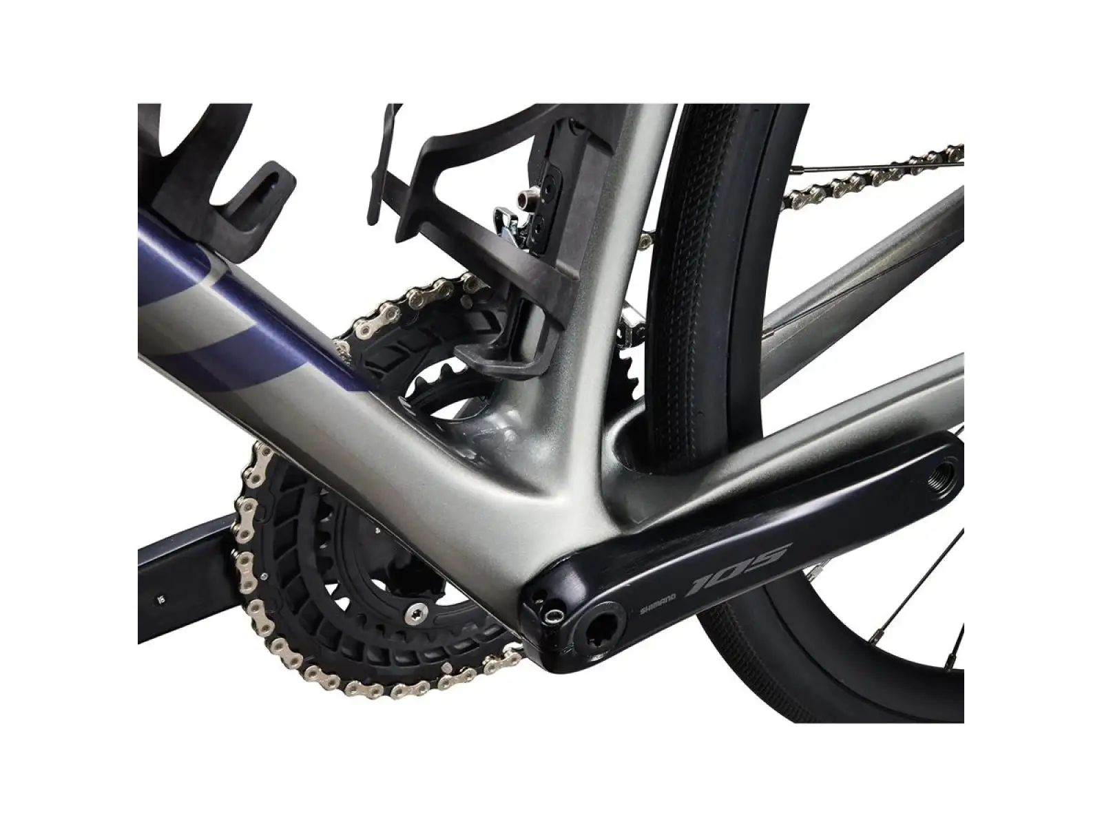Giant Defy Advanced 1 silniční kolo Charcoal / Milky Way