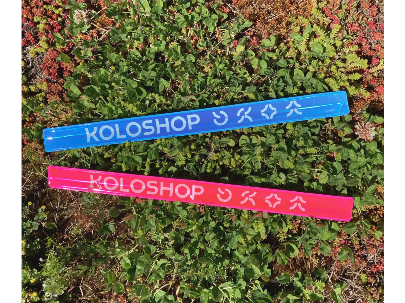 Koloshop páska 40 cm reflexní růžová