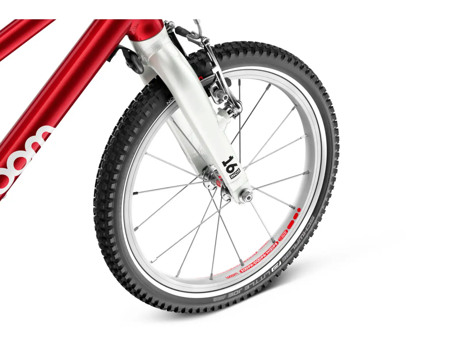Woom 3 anniversary red 16" dětské kolo