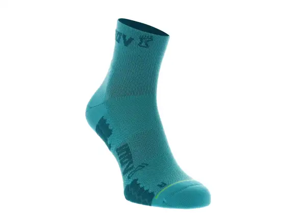 Inov-8 Trailfly středně vysoké ponožky teal/purple