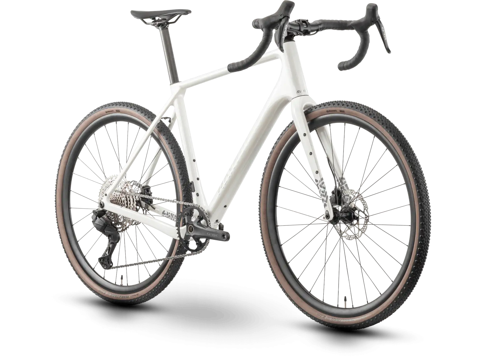 Raymon Soreno Pro 700 GRX715 Di2 gravel kolo White Sparkle
