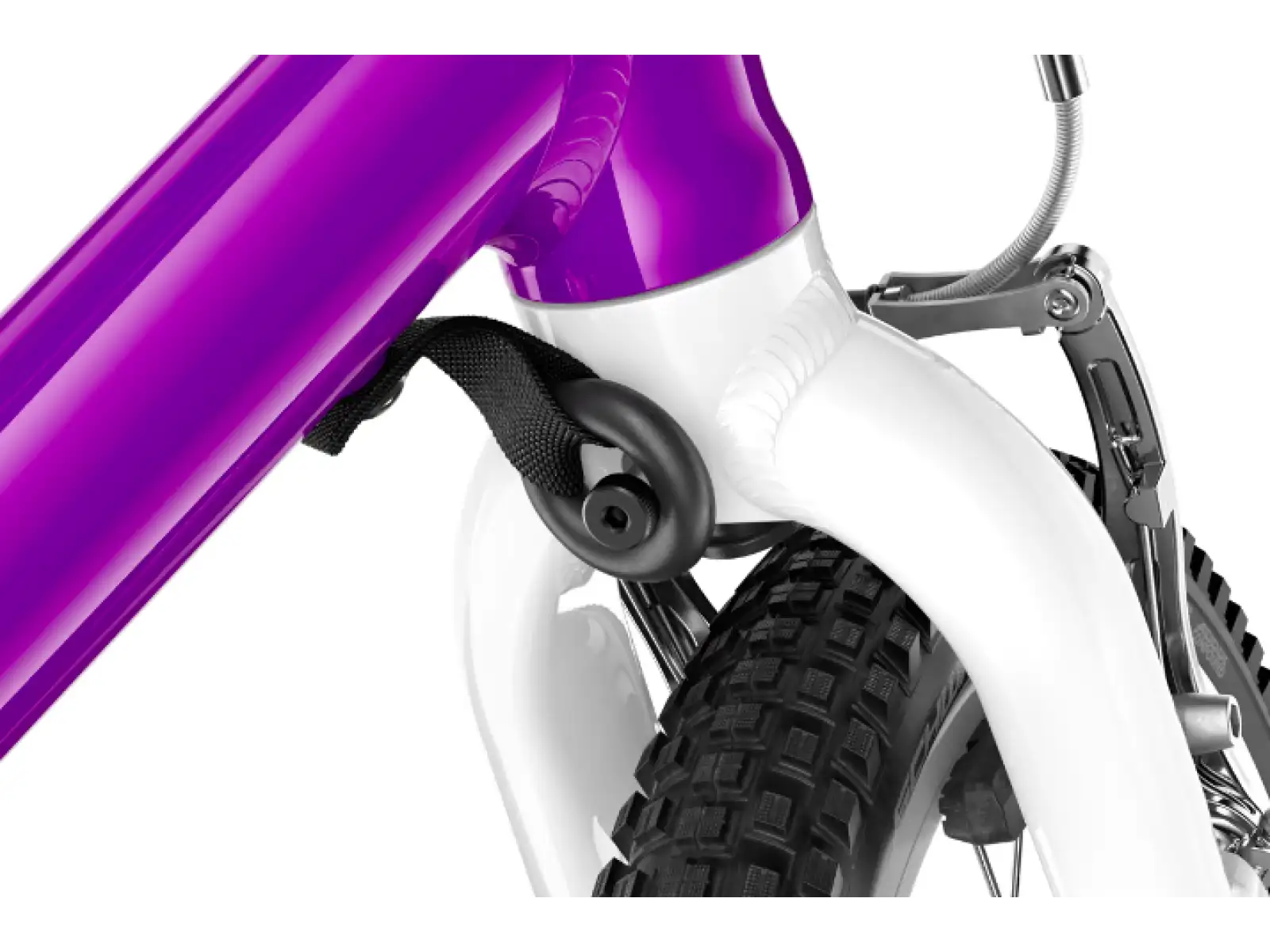 Woom 1 Plus dětské odrážedlo 14" Purple Haze