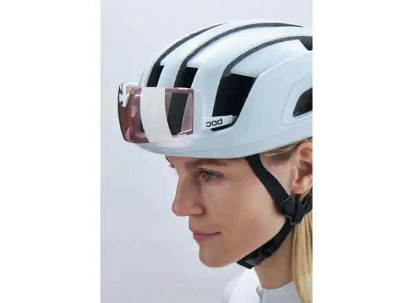 POC Cytal silniční přilba Hydrogen White/Uranium Black Matt/Logo
