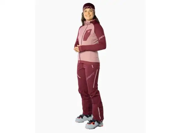Dynafit Mercury Dynastretch dámské softshellové kalhoty Burgundy