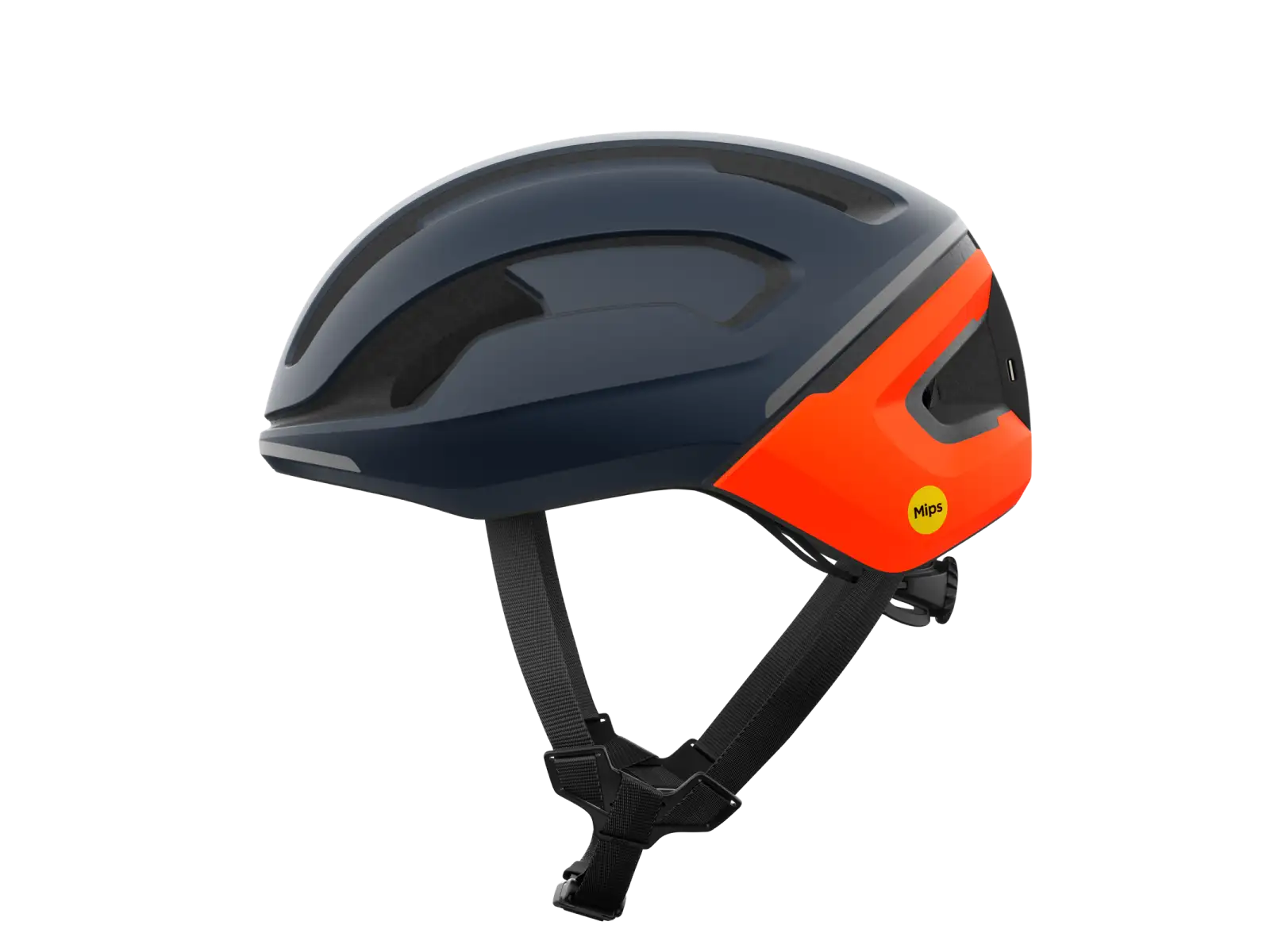 POC Omne Beacon MIPS silniční přilba Apatite Navy Matt/Fluorescent Orange Matt
