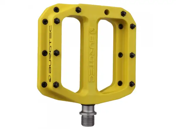 Burgtec MK4 Composite platformové pedály Electric Yellow