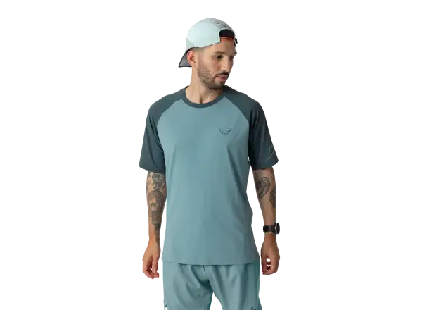 Dynafit Alpine Pro pánské běžecké triko Smoke Blue