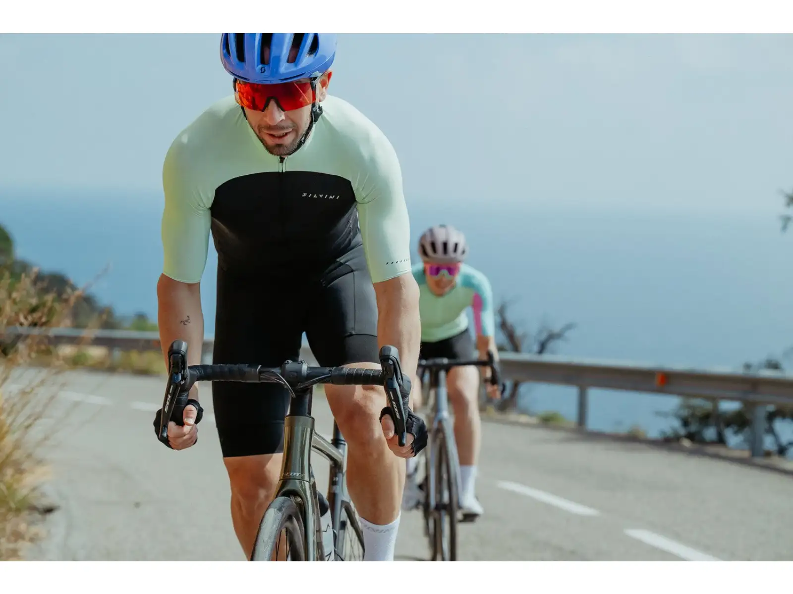Silvini Stelvio pánský dres Green/Black