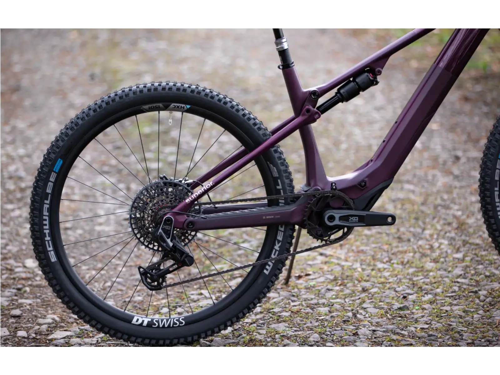 Superior iXF 9.8 horské elektrokolo matte berry carbon