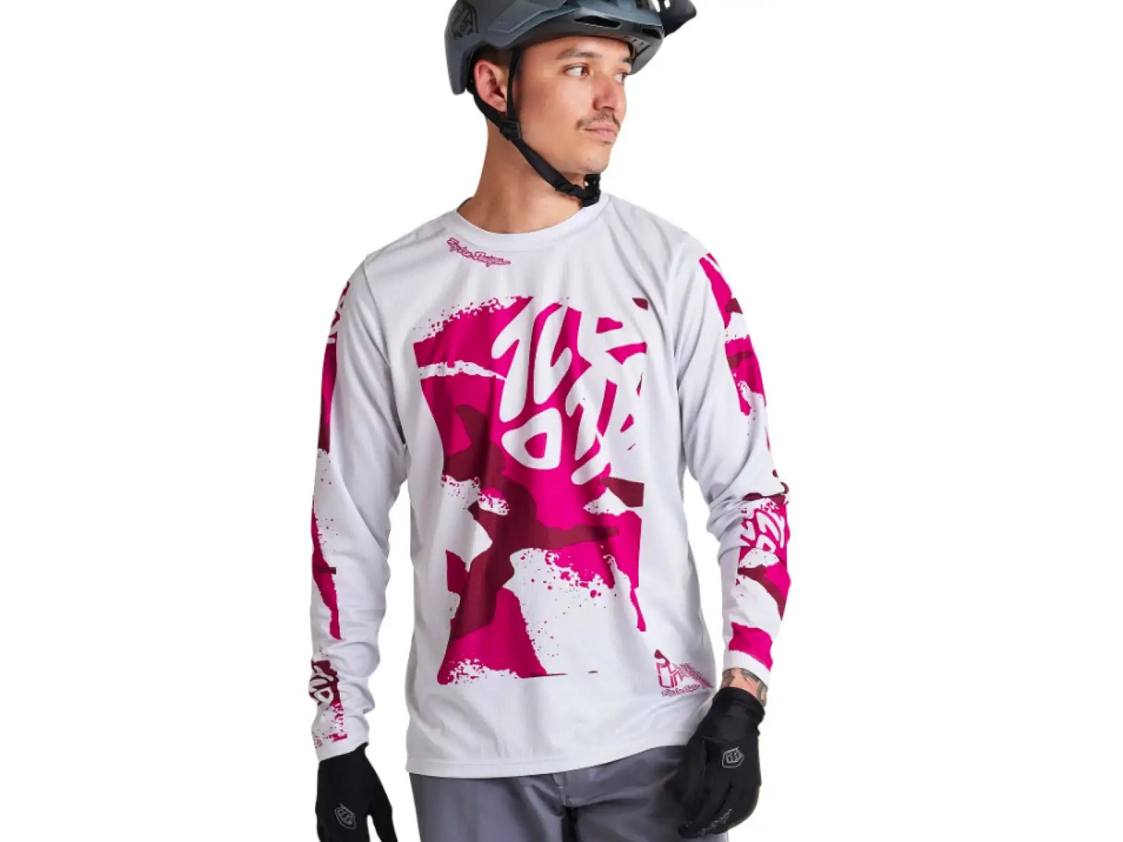 Troy Lee Designs Flowline pánský dres dlouhý rukáv Confined Mist