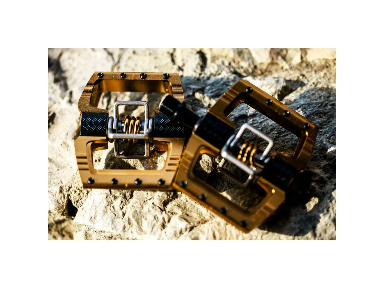 Crankbrothers Mallet DH Loic Bruni Signature Bronze Edition nášlapné pedály