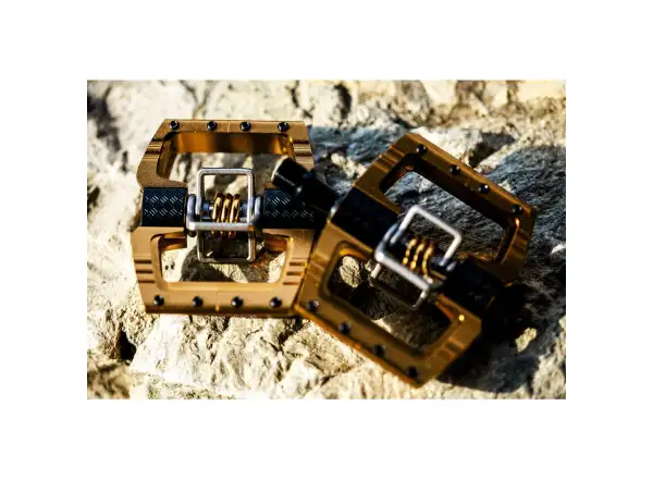 Crankbrothers Mallet DH Loic Bruni Signature Bronze Edition nášlapné pedály