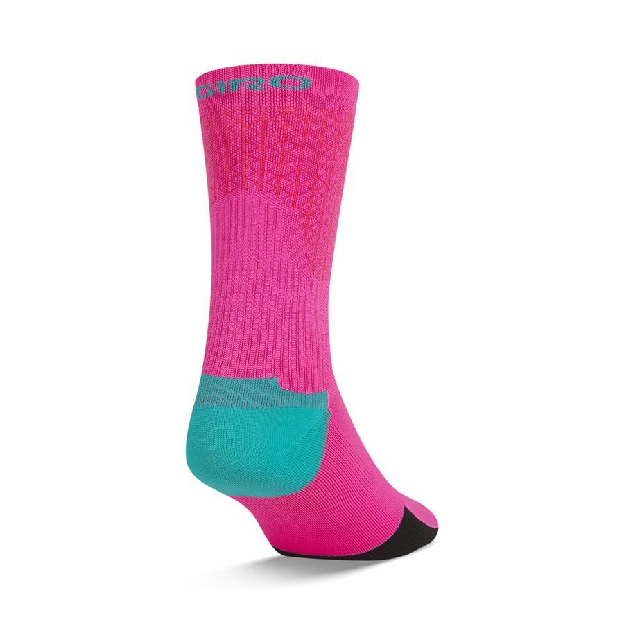 Dětské Cyklistické Rukavice Giro DND Jr II Screaming Teal/Neon Pink