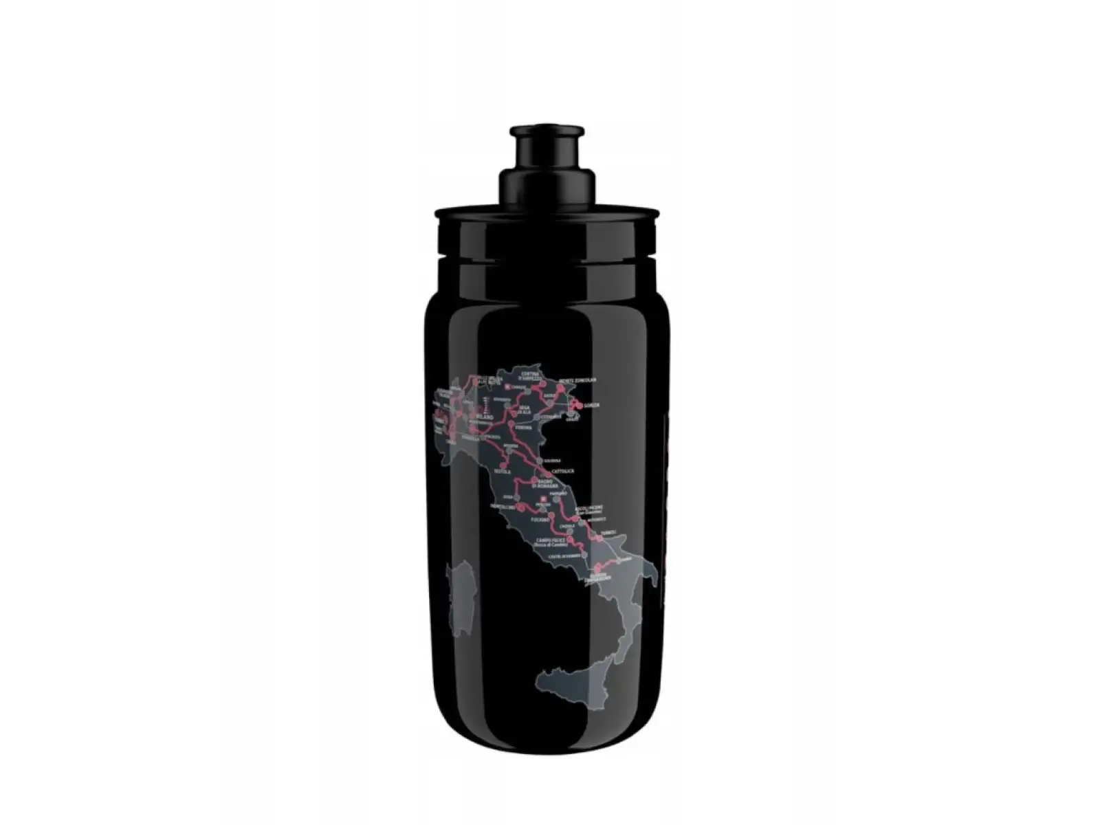Elite Fly Giro D Italia láhev 550 ml Black Map