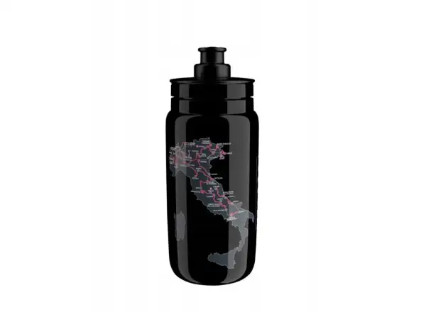 Elite Fly Giro D Italia láhev 550 ml Black Map