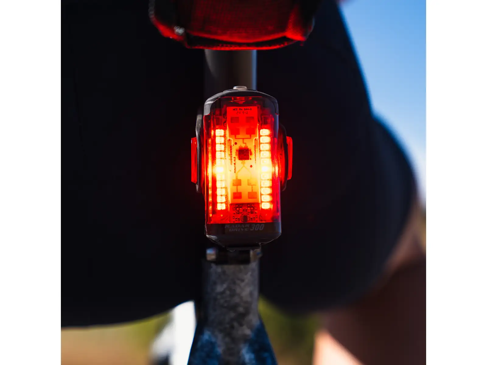 Lezyne Radar Drive Rear zadní světlo Black