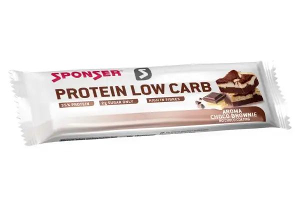 Sponser Protein Low Carb Bar tyčinka 50 g Choco Brownie