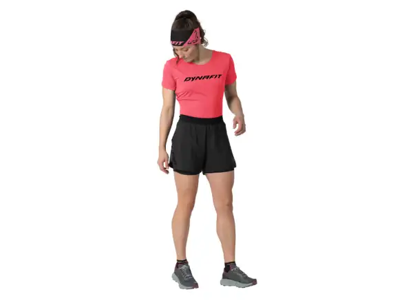 Dynafit Alpine Pro 2v1 dámské běžecké kraťasy Black Out