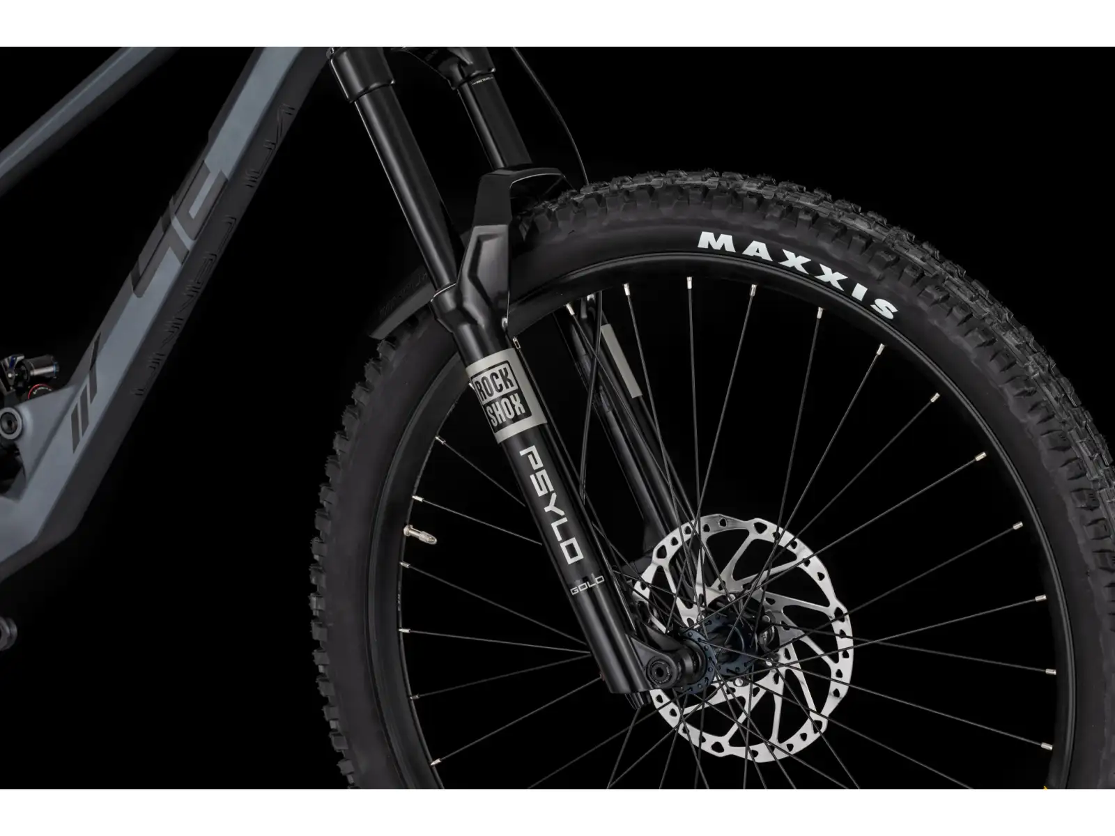 4Ever Volcanno Etna celoodpružené horské kolo Grey Matt/Black