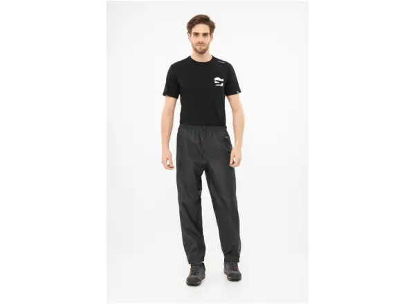 Viking Active Line Rainier pánské celorozepínací kalhoty Black