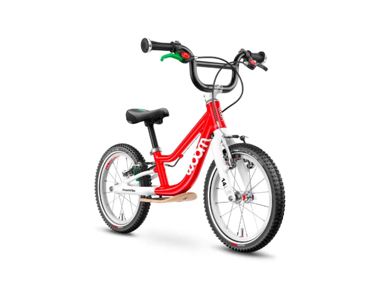Woom 1 Plus Red 14 dětské odrážedlo