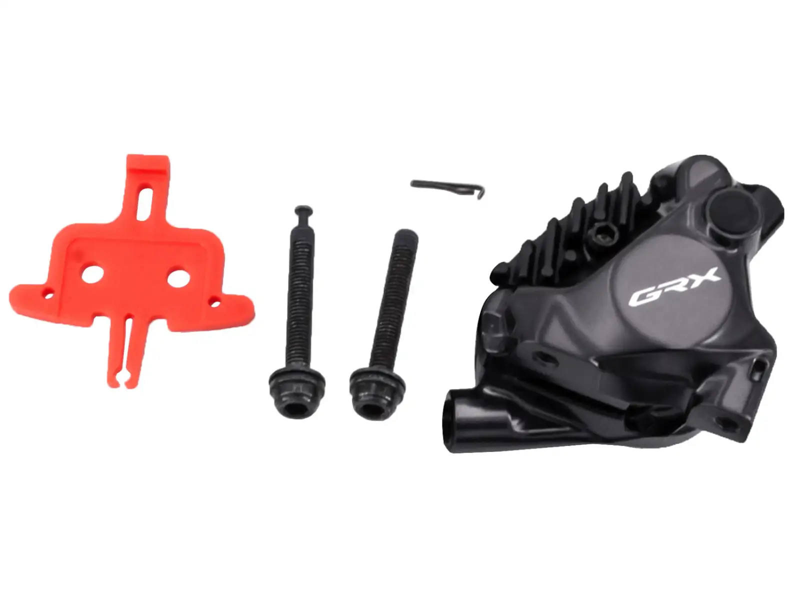 Shimano GRX BR-RX820 zadní brzdový třmen + destičky L05A + šrouby 25 mm